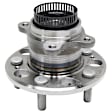 Front and Rear, Driver and Passenger Side Wheel Hub, 5 Lugs, Front - Without Bearing; Rear - With Bearing, 2.0L, 4Cyl