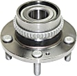 2-Wheel Set Rear, Driver and Passenger Side Wheel Hubs, With Bearing, 48-teeth tone ring; 3.47 in. ABS Tone Ring Diameter, FWD