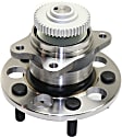 Rear, Driver and Passenger Side Wheel Hub, 5 Lugs, With Bearing