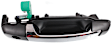2008 Kia Sorento - Front, Driver and Passenger Side Chrome Lever with Primed Bezel Exterior Door Handle, With Key Hole