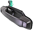 Front, Driver and Passenger Side Primed Exterior Door Handle, With Key Hole