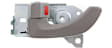2007 Kia Sorento - Front, Driver and Passenger Side Light Gray Interior Door Handle,