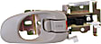 Front and Rear, Driver and Passenger Side Interior Door Handles, Beige, With door lock button