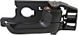 Front or Rear, Driver and Passenger Side Black Interior Door Handle, Sport Utility