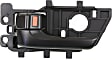 2010-2013 Kia Forte - Front or Rear, Driver and Passenger Side Interior Door Handles, Black, With door lock button