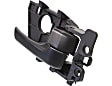 2010-2013 Kia Forte - Front or Rear, Driver and Passenger Side Interior Door Handles, Black, With door lock button