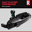 2009 Kia Sedona - Rear, Driver and Passenger Side Primed Exterior Door Handle, Without Key Hole, Mini Passenger Van