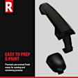 2009 Kia Sedona - Rear, Driver and Passenger Side Primed Exterior Door Handle, Without Key Hole, Mini Passenger Van