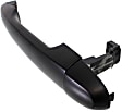 Rear, Driver and Passenger Side Primed Exterior Door Handle, Without Key Hole, Wagon