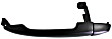 Rear, Driver and Passenger Side Primed Exterior Door Handle, Without Key Hole, Wagon
