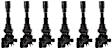 Ignition Coil, Set of 6, 3.5L, 6Cyl