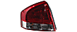 Driver and Passenger Side Halogen Tail Light, With bulb(s), OE Replacement