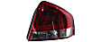Driver and Passenger Side Halogen Tail Light, With bulb(s), OE Replacement