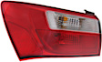 Driver and Passenger Side, Outer Tail Lights, with Bulbs, Halogen, Sedan, Mounted on Body, Standard Lamps