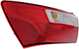 Driver Side, Inner And Outer Halogen Tail Light, With bulb(s), OE Replacement, Sedan