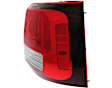 2015 Kia Sorento - Driver and Passenger Side, Inner and Outer Halogen Tail Light, With bulb(s), Mounts on Liftgate, OE Replacement