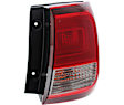 2015 Kia Sorento - Driver and Passenger Side, Inner and Outer Halogen Tail Light, With bulb(s), Mounts on Liftgate, OE Replacement
