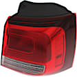 2015 Kia Sorento - Driver and Passenger Side, Inner and Outer Halogen Tail Light, With bulb(s), Mounts on Liftgate, OE Replacement