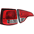 Driver Side, Inner And Outer Halogen Tail Light, With bulb(s), OE Replacement