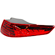 Driver and Passenger Side, Inner and Outer, Halogen/LED Combo Tail Lights, with Bulbs