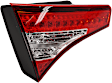 Driver Side, Inner And Outer LED Tail Light, With bulb(s), OE Replacement