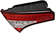 Driver Side, Inner And Outer LED Tail Light, With bulb(s), OE Replacement