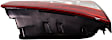 Driver Side, Inner And Outer LED Tail Light, With bulb(s), OE Replacement