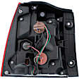 2014 Kia Sorento - Halogen Tail Light, With bulb(s), Mounts on Liftgate, OE Replacement