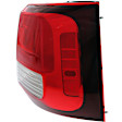 2014 Kia Sorento - Halogen Tail Light, With bulb(s), Mounts on Liftgate, OE Replacement