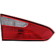 Driver Side, Inner And Outer Halogen Tail Light, With bulb(s), OE Replacement