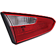 Driver Side, Inner And Outer Halogen Tail Light, With bulb(s), OE Replacement