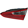 Passenger Side, Inner and Outer Halogen Tail Light, With bulb(s), OE Replacement