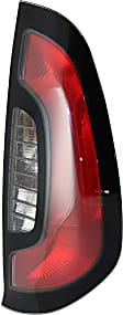 Driver and Passenger Side Halogen Tail Light, With bulb(s), OE Replacement, CAPA Certified