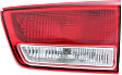 Passenger Side, Inner and Outer Halogen Tail Light, With bulb(s), OE Replacement, CAPA Certified
