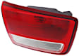 Driver Side, Inner And Outer Halogen/LED Combo Tail Light, With bulb(s), OE Replacement