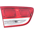 Driver and Passenger Side, Inner and Outer Halogen Tail Light, With bulb(s), OE Replacement, CAPA Certified