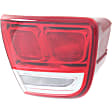Driver and Passenger Side, Inner and Outer Halogen Tail Light, With bulb(s), OE Replacement, CAPA Certified