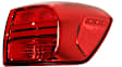 Driver and Passenger Side, Outer Tail Lights, with Bulbs, LED, Mounts on Body