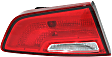 Driver and Passenger Side, Inner and Outer Tail Lights, with Bulbs, Halogen, USA Built Vehicle