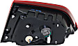 Driver and Passenger Side, Inner and Outer Tail Lights, with Bulbs, Halogen, USA Built Vehicle