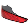 Passenger Side, Inner and Outer Halogen Tail Light, With bulb(s), OE Replacement
