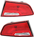 2015 Kia Optima - Driver and Passenger Side, Inner Halogen Tail Light, With bulb(s), Mounts on Luggage Lid, USA Built Vehicle, OE Replacement
