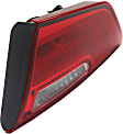 2015 Kia Optima - Driver and Passenger Side, Inner Halogen Tail Light, With bulb(s), Mounts on Luggage Lid, USA Built Vehicle, OE Replacement, CAPA Certified