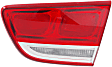 Passenger Side, Inner and Outer Halogen Tail Light, With bulb(s), OE Replacement