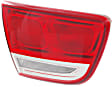 Driver Side, Inner And Outer Halogen Tail Light, With bulb(s), OE Replacement