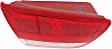 Driver Side, Inner And Outer Halogen Tail Light, With bulb(s), OE Replacement