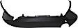 Rear, Upper and Lower Upper - Primed, Lower - Textured Bumper Cover