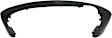 Rear, Upper and Lower Upper - Primed, Lower - Textured Bumper Cover