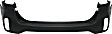 Rear, Center, Upper and Lower Bumper Covers, Primed, CAPA CERTIFIED