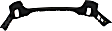 Rear, Center, Upper and Lower Bumper Covers, Primed, CAPA CERTIFIED